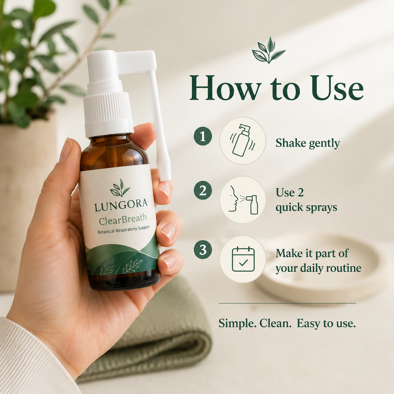 Lungora - Lung Cleansing Spray