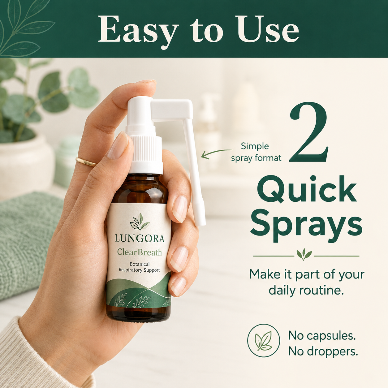 Lungora - Lung Cleansing Spray